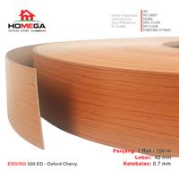 Gambar HOMEGA PVC Edging- Pelapis Meja PVC - Tekstur Oxford Cherry - Ukuran 22 mm / 42 mm - Kemasan 1 Roll / 100 m - Ukuran 22 mm dari Homega Indonesia Kota Administrasi Jakarta Barat 5 Tokopedia