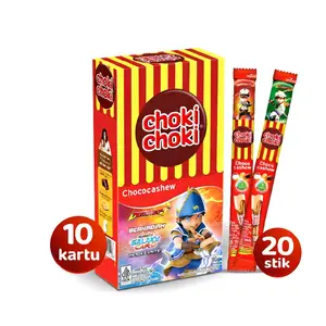 Choki Choki Boboiboy 20 Stik + Kartu Boboiboy 10 Card Paket Lengkap Dengan Garansi Kartu Hologram