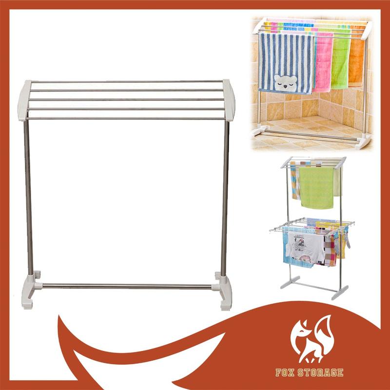 FOX STORAGE Multifunctional BABY Towel Rack Clothes Drying Rack ...