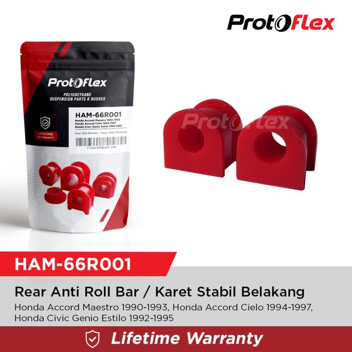 Gambar Protoflex Karet Stabil Belakang Honda Accord Maestro Cielo Civic 92-95 dari PROTOFLEX Kab. Bogor Tokopedia