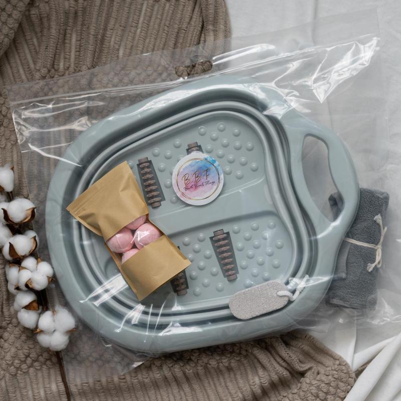 Foot-Soak Pampering Set  | Self-care In The Comfort of Your Own Home | Made in Singapore 0