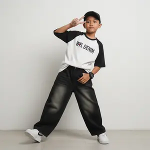 Celana Jeans Gombrong Anak - Celana Jeans Skena Anak - Celana Jeans Skena Anak Cewek Cowok