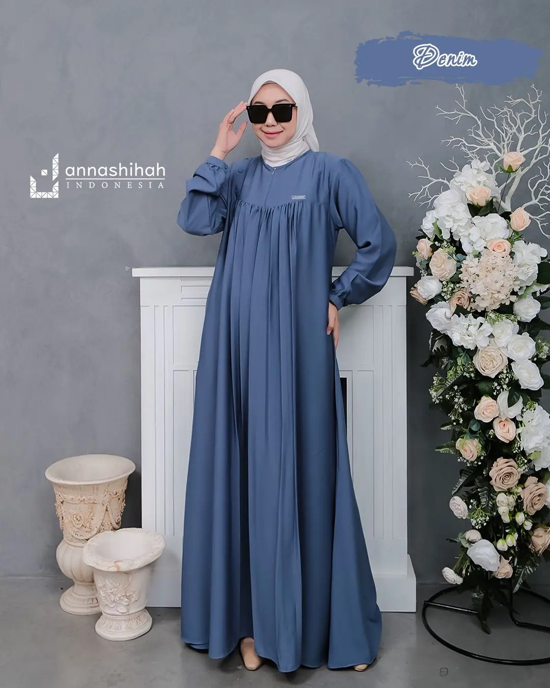 Dress Rumina By Annasihah Gamis muslimah yang paling banyak dicari Gamis kekinian Elegant Hanya Boleh Dicuci Dengan Tangan Wanita Syari Remaja Maxi Mewah Sexy bisa buat Pesta Kondangan dan Lebaran kain Yoris Hitam warna terlaris baju  gamis gamis  gwenza