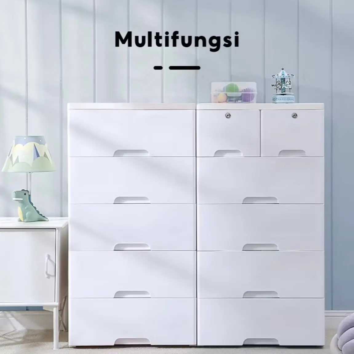 Lemari plastik lemari baju bayi lemari serbaguna