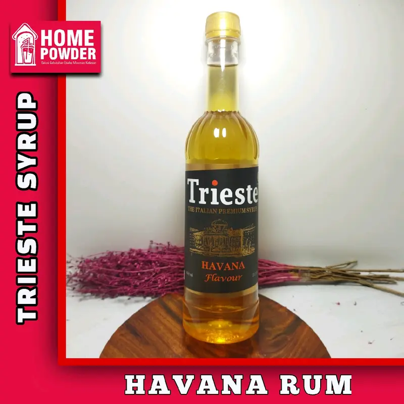 Syrup Trieste The Italian Syrup Flavor 650ml Sirup Premium Botol Gula 1