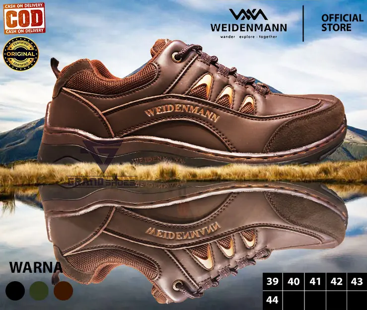 Weidenmann  Stinger 02 03 Leverage Stinger 05 06 Trive 01 02 Original sepatu hiking gunung karet kuat nyaman sepatu pria dewasa casual kasual Anti Air