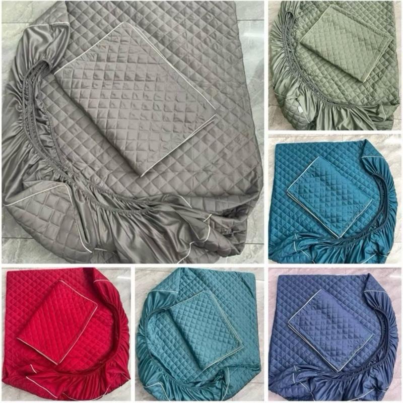  BỘ GA GỐI TRẦN BÔNG PHI LỤA Mềm Mại Thoáng Mát Sử Dụng được cả bốn mùa 