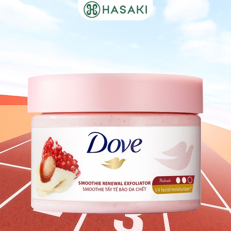 Smoothie Tẩy Da Chết Dove Hương Lựu Đỏ 298g | HASAKI BEAUTY