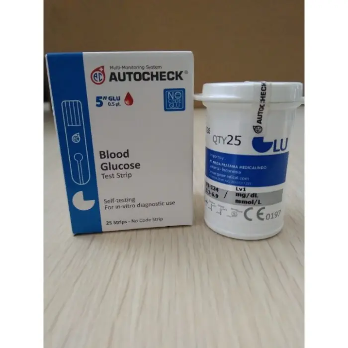 Strip Autocheck Glucose / Strip Autocheck Gula Darah