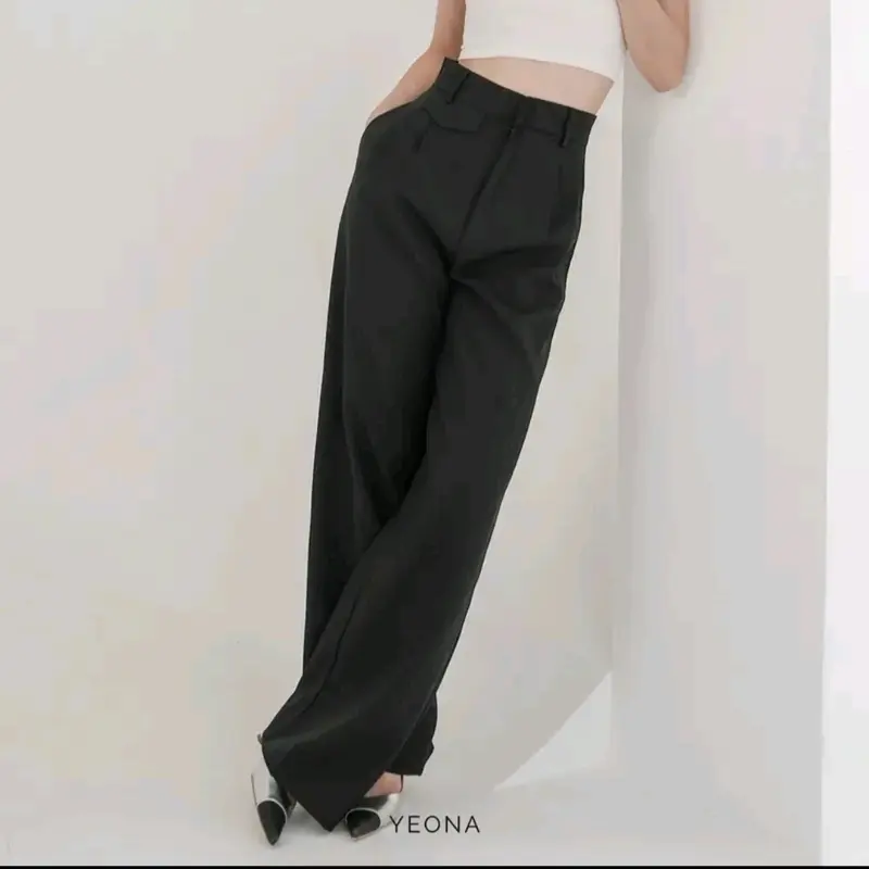 ORO - PANTS | Highwais Pants Semiwool Premium 6