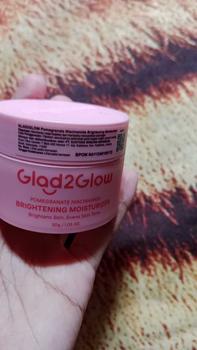 Product Review of [BPOM] Glad2Glow 2pcs bundle Skincare 2in1 Paket - Moisturizer+Serum Glowing Anti-acne Dark spot Barrier Bright Blueberry Ceramide Centella Berjerawat Memudarkan Mencerahkan Pencerah Wajah Arbutin Acid Extract Niacinamide Cooling Pelembab Melembutkan from m** 2