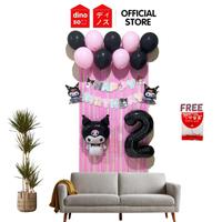 Gambar DINOSO Paket Dekorasi Tema Karakter Kartun Sanrio | Set Dekorasi Balon Ulang Tahun Sanrio Kuromi My Melody Cinnamoroll Pink Putih Ungu Hitam | Paket Perlengkapan Pesta Ultah Anak - 4. Sanrio Ungu CMK dari DINOSO INDONESIA Kota Administrasi Jakarta Barat 1 Tokopedia