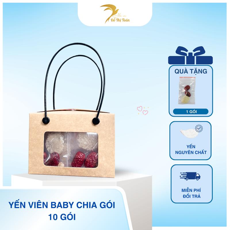 [DTT] Yến viên chia sẵn- nhiều loại để chọn(Mua 10 gói tặng 1 gói)- Yến sào Đỗ Thị Toán