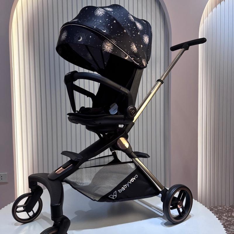 BABYVOVO V9 XE ĐẨY GẤP GỌN MỘC TRÀ 4