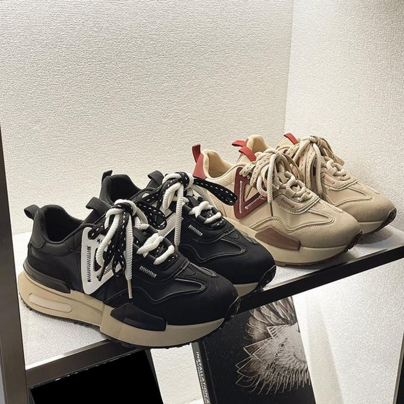 Zealo.Shoes 343 Sepatu Sneakers Wanita Fashion Shoes Sport Shoes Sepatu Kets Karet Tali Casual Olahraga Cewek Kasual 3
