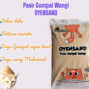 OYENSAND Pasir gumpal wangi kemasan 5/12/25 Liter