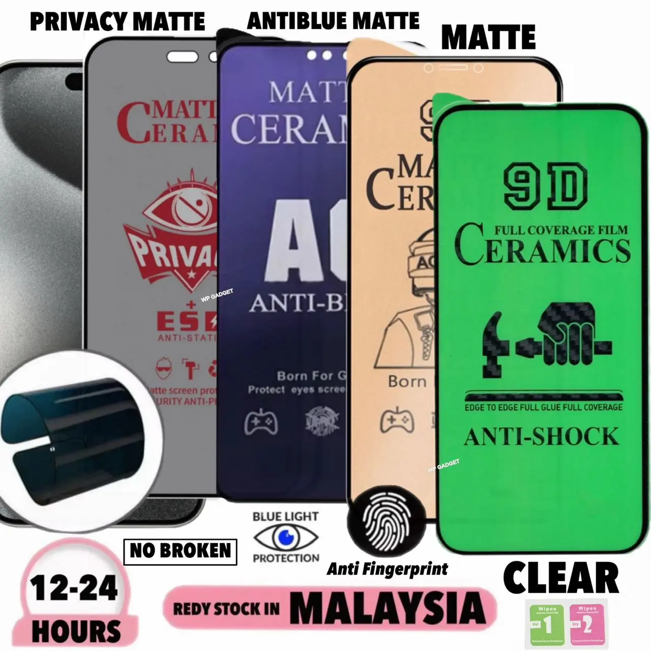 FOR SAMSUNG A56 5G /A55 5G /A54 5G /A53 5G /A52 /A52S /A51 /A50 /A50S /A42 5G CERAMIC SOFT GLASS