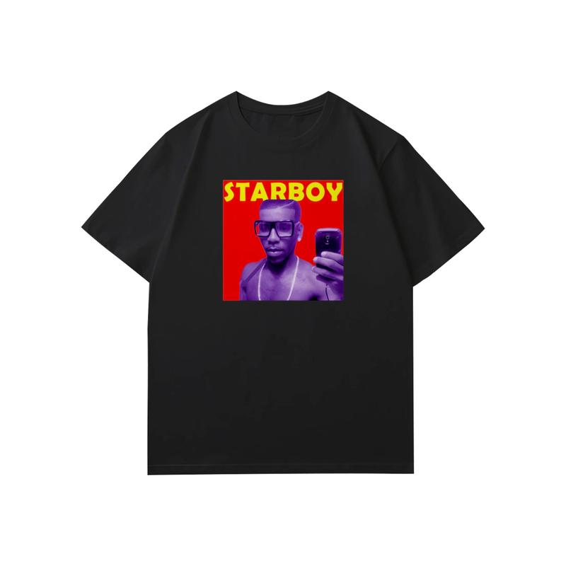 KAOS RUSDI STARBOY - KAOS JOMOK ORANG HYTAM NGAWI - BAJU COWOK CEWEK - T-SHIRT DISTRO - COD 0