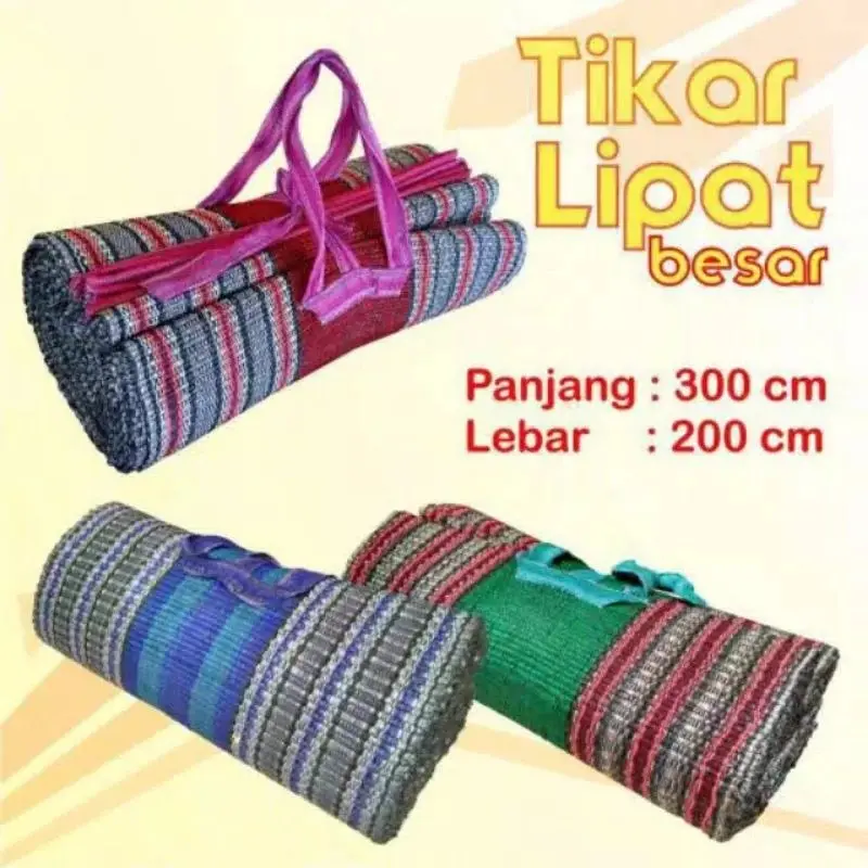 Tikar Hajat Tikar Hajatan Lipat ukuran 2x3m