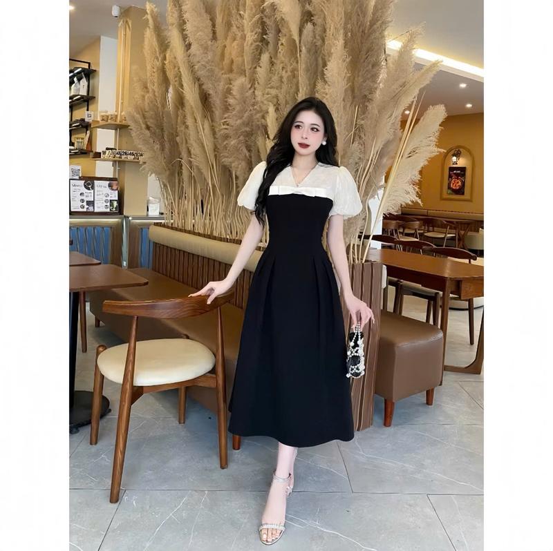 Đầm Dự Tiệc Dáng Dài Sang Trọng Bigsize (58-90kg ) Linhh Nguyen Bigsize