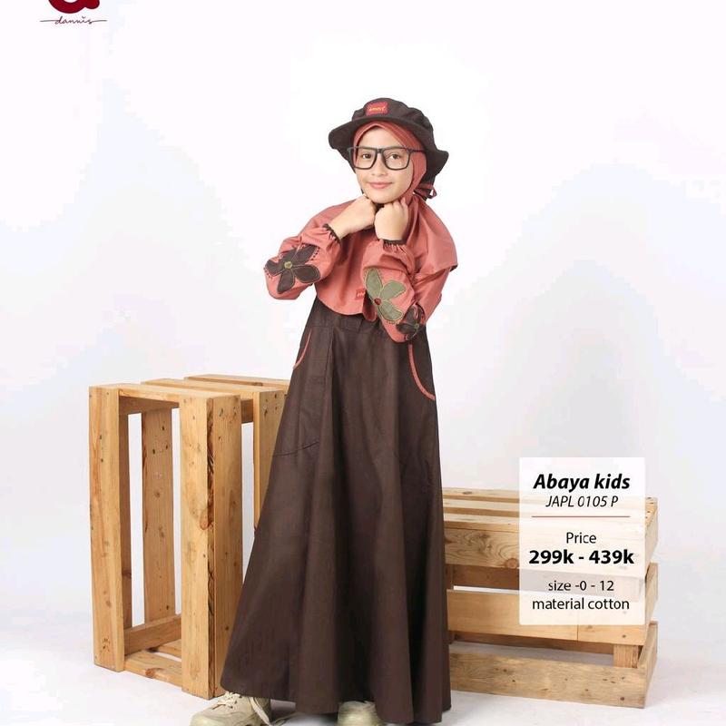 Serimbit Dannis Terbaru kode d freya/abaya dannis ori Gamis Muslim Wanita 3