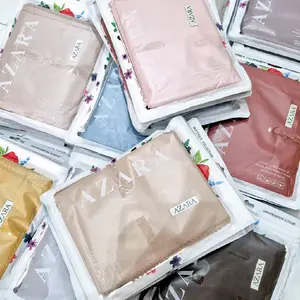 PAKET USAHA KERUDUNG POLOS AZARA || 110×110 STANDAR