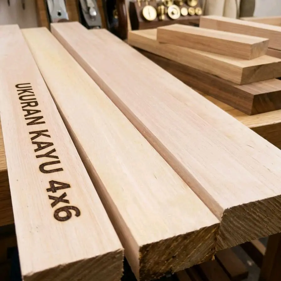 Kayu Ukuran 4x6 untuk Proyek DIY dan Kerajinan Tangan