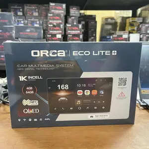 Headunit Android Orca Eco Lite Plus NFC 9/10 Inch CarPlay QLED Incell Ram 4/64