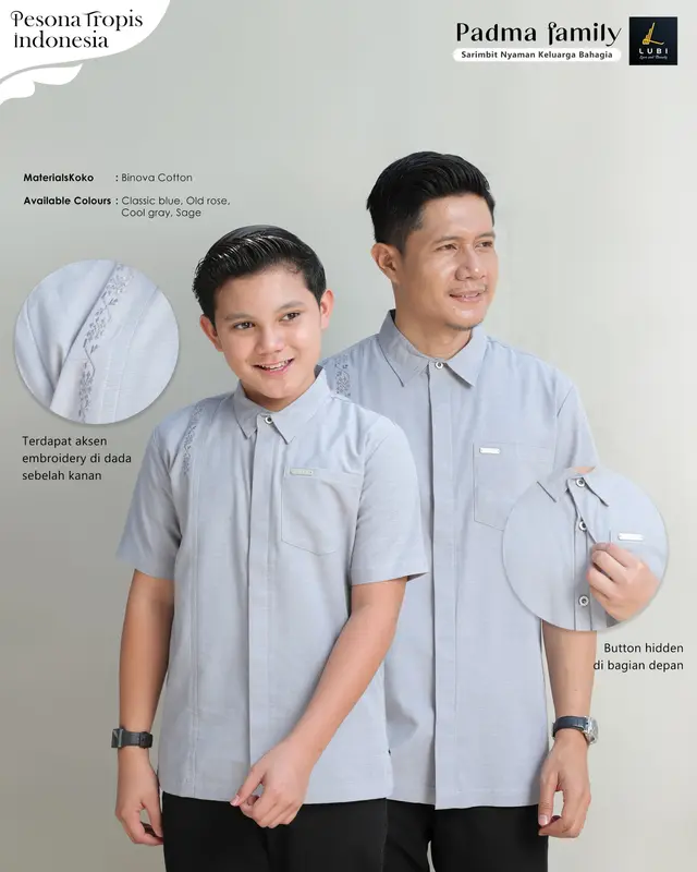 [Kode Padma] Sarimbit Keluarga Muslim Lubi Series Padma (Edisi 2025) 2
