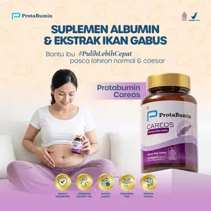 Terlaris Protabumin Careos Bantu Pulihkan Ibu Pasca Persalinan Ekstrak Albumin Ikan Gabus BPOM Halal (Rekomendasi Dokter dan Bidan Asupan Albumin Praktis dan Aman Khusus Untuk Ibu Pasca Persalinan) perawatan Pelancar Hamil