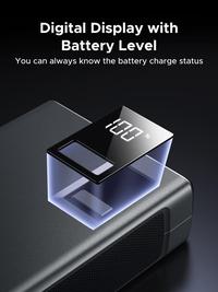 Gambar UGREEN Super Energy Car Jump Starter Aki Mobil Dan Motor Portable Powerbank 12.000mAh 1000A 35597 - BLACK dari GADVENTIA Kota Administrasi Jakarta Barat 5 Tokopedia