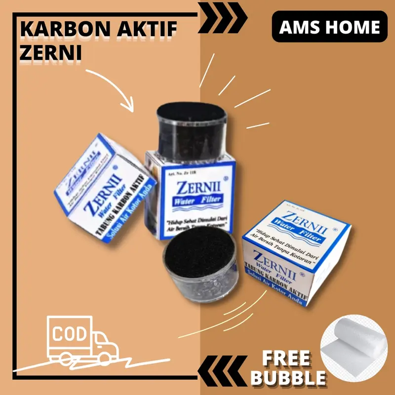 Zerni Alat Penyaring Air Kotor Kran Filter Air Keruh Sumur Water Purifier 5