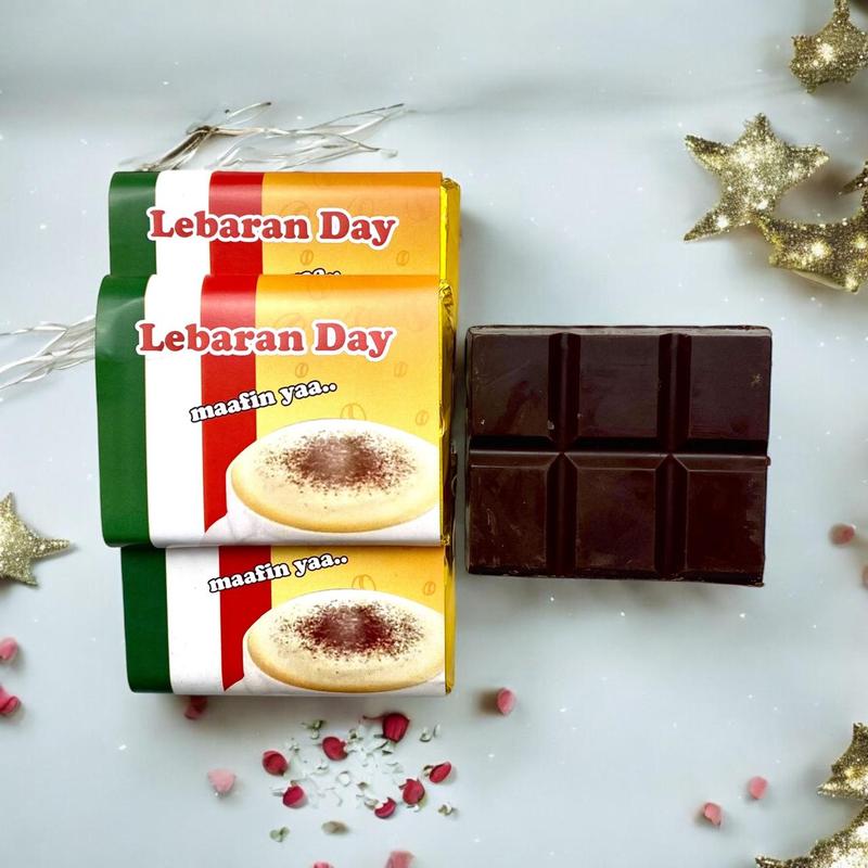 CHOCO BAR TEMA LEBARAN | Coklat Tenteng | Souvenir Idul Fitri | Kado Idul Fitri Lucu (20g 2