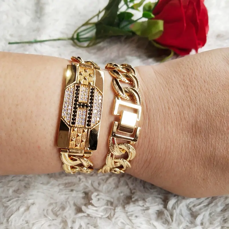 Gelang Rantai Mata Permata untuk Aksesoris Wanita - Bracelets dengan Desain Elegan 1