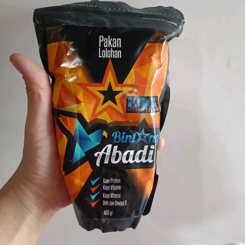 bintang abadi pakan lolohan 400gram 0
