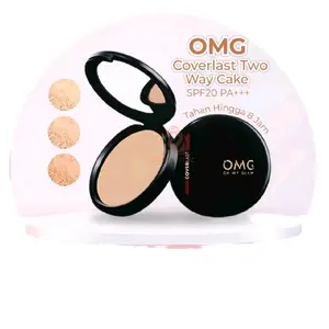OMG oh my glam cover last two a cake spf 20 PA +++ | Bedak Longlasting Powder Waterproof