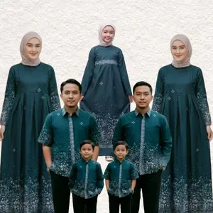 COD BISA PISAH - SUTENA EMERALD - BAJU BATIK CUOPLE KELUARGA AYAH IBU DAN ANAK LAKI - LAKI SIZE M L XL XXL