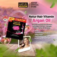 Gambar [SPECIAL LIVE] Natur Argan Series - Shampoo Argan Oil 140ml & Conditioner Argan Oil 160ml untuk Rambut Rusak Kering Bercabang Conditioner Rontok Shampoo Vitamin dari Natur Kota Administrasi Jakarta Timur 5 Tokopedia