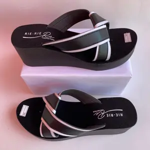 sandal wedges wanita terbaru 2024 kekinian