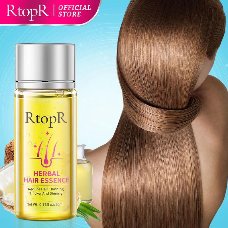 RtopR TINH DẦU DƯỠNG TÓC THẢO DƯỢC Khô hư tổn rối nhờn chẻ ngọn chăm sóc tóc 20ml
