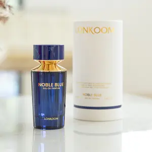 LONKOOM Noble Blue Eau De Perfume 100ml Parfum Pria EDP Tahan Lama Aroma Patchouli Orange Mandarin