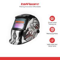 Gambar TaffGUARD Helm Las Otomatis Auto Darkening Welding Helmet Terminator - HW-013 dari Taffware Official Store Kota Administrasi Jakarta Barat 1 Tokopedia