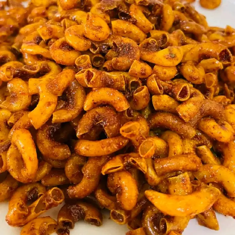 Yupita Snack Makaroni Cikruh Basah Lekoh Makanan Kering Crispy Pedas Cemilan Food Keripik 500gram Ijin BPOM Pirt Halal Camilan Spicy 8