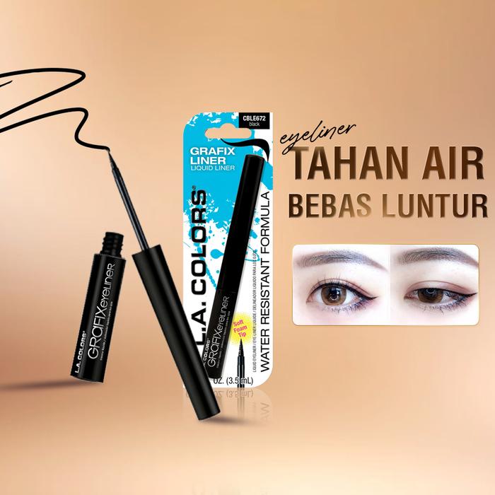 Gambar LA Colors Grafix Liner Black - Eyeliner dari moodmatcher indonesia_NEW Kota Administrasi Jakarta Barat Tokopedia