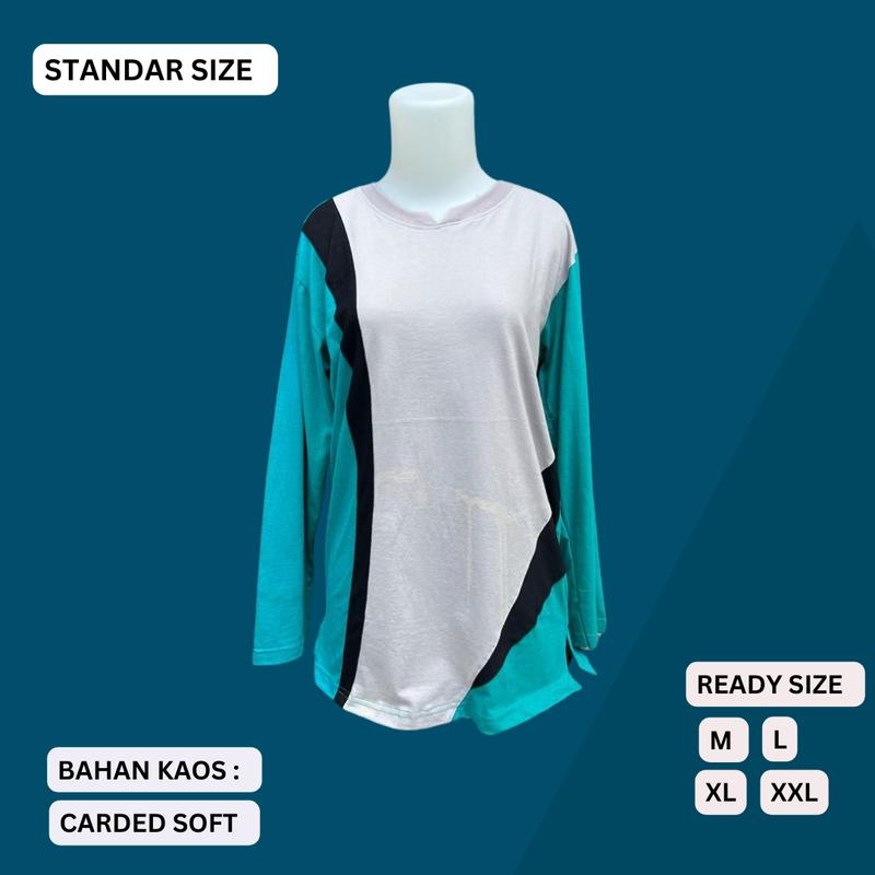 Atasan Olahraga Wanita Tersedia Ukuran Jumbo - Tunik Wanita - Kaos Olahraga Wanita 3