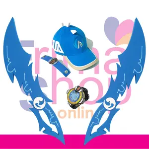 TOPI + JAM TANGAN + PEDANG BOBOIBOY GLACIER PREMIUM LOGO BORDIR Fashion