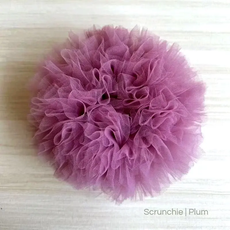 Paket Bundling 3pcs Schrunchie Tile Cepol noerimm Karet Wanita [BONUS ZIPPER POUCH] 6