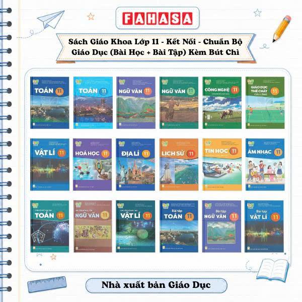 Sách Giáo Khoa Kèm Bút Chì - Lớp 11 - Kết Nối - Chuẩn Bộ Giáo Dục