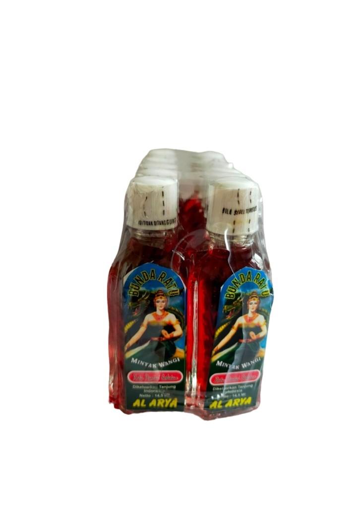 12 botol minyak wangi bunda ratu warna merah