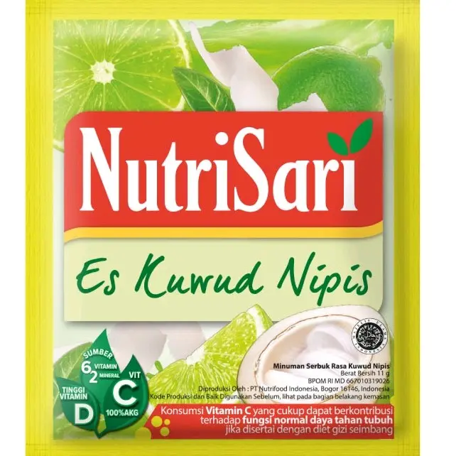 10 Pcs Nutrisari Kaya Rasa. Segarkan dahagamu dengan kesegaran Nutrisari yang Menggelegar Tiap Hari Drink Minuman Cincau Susu Bubuk Manis Powder 8